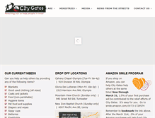 Tablet Screenshot of citygatesministries.org